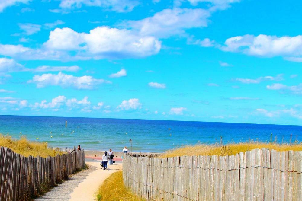 Bel Appartement Jolie Vue Mer Cabourg Dış mekan fotoğraf